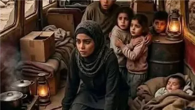 ارمله في عربه مهجوره
